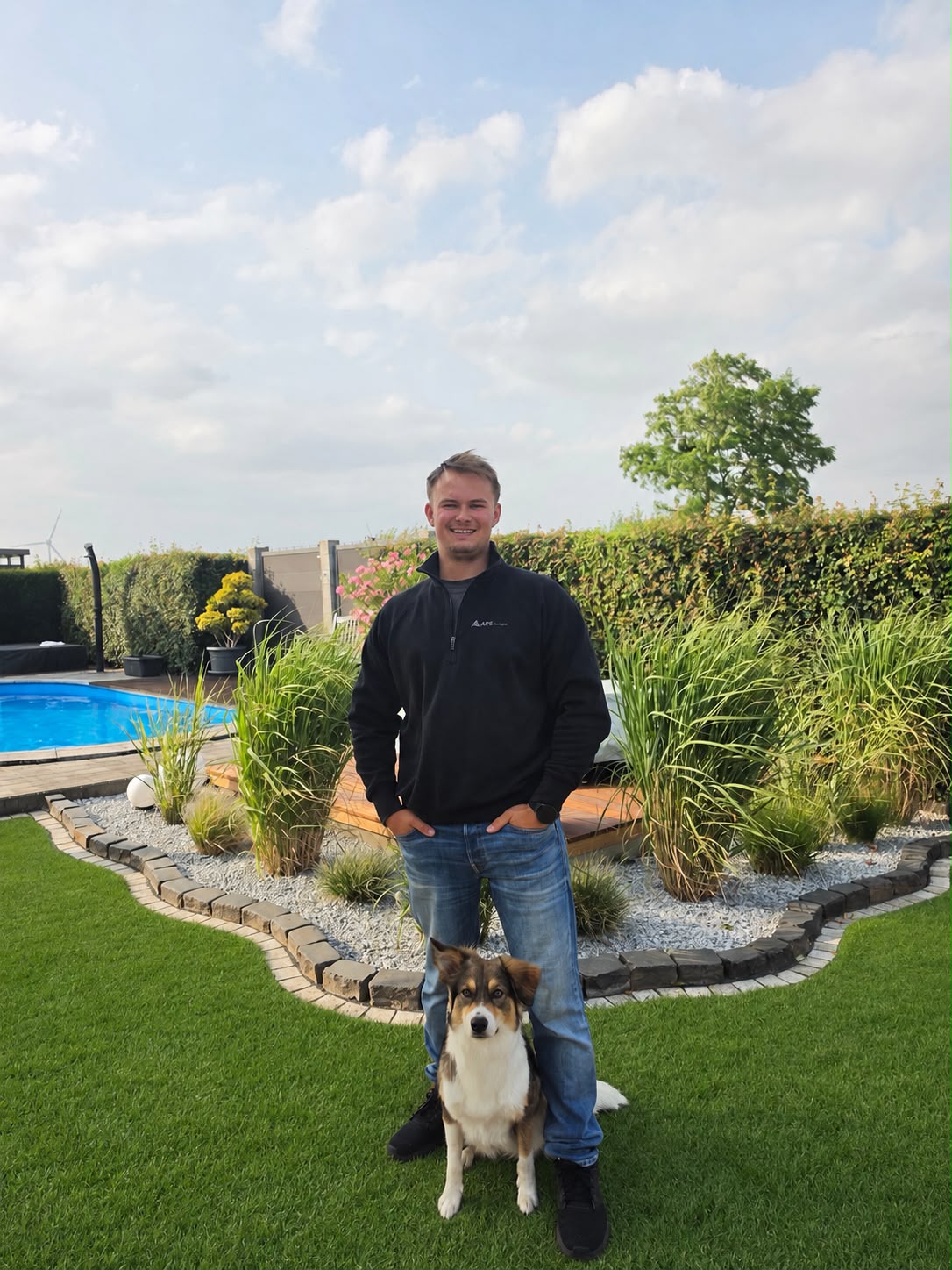 Alex Placzek, Inhaber von APS Objekt- & Gartenservice